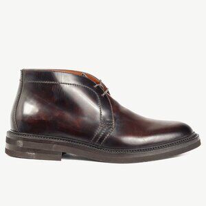 Brunello Cucinelli AW/21 Brown Buffed Leather Chukka Boots